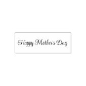 Happy Mother's Day Cursive Script Text Template Permastempel (Design)