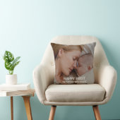 Happy mothers day Custom photo Throw Pillow Kissen (Stuhl )