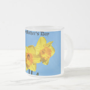 Happy Mother's Day Daffodils Blume Tasse