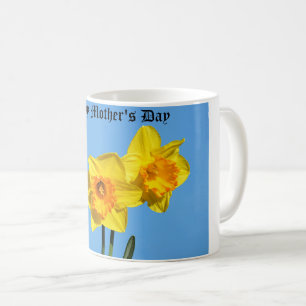Happy Mother's Day Daffodils Blume Tasse