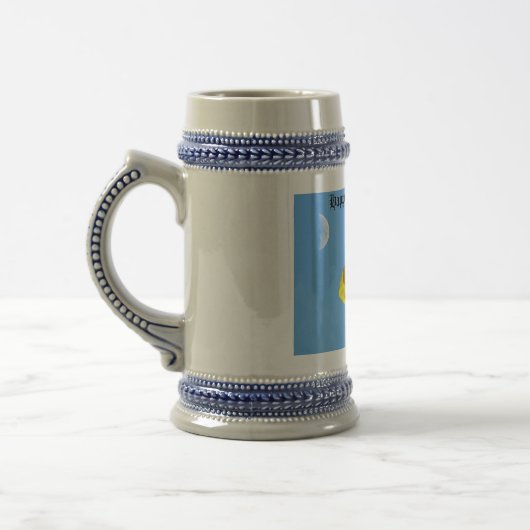 Happy Mother's Day Daffodils BlumenMug Bierglas (Links)