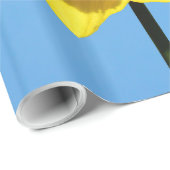 Happy Mother's Day Daffodils Gold Medal Blume Geschenkpapier (Rolleneckpunkt)