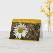 Happy Mother's Day Daisy Card Karte (Gelbe Blume)