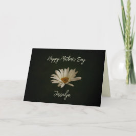 Happy Mother's Day Daisy Personalisiert Karte