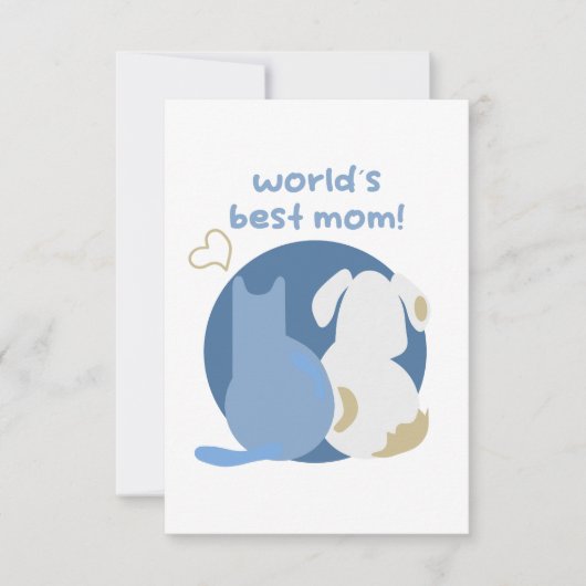 Happy mothers day! dankeskarte (Vorderseite)