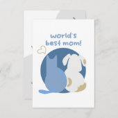 Happy mothers day! dankeskarte (Vorne/Hinten)