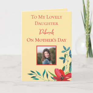 Happy Mother's Day Daughter Karte