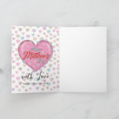 Happy Mothers Day Design Einladung (Innenseite)