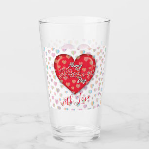 Happy Mothers Day Design Glas