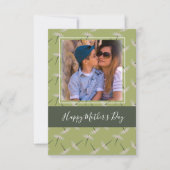Happy Mother's Day Ditsy Florals Green Card Karte (Vorderseite)