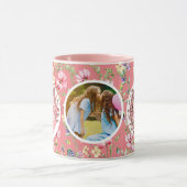 Happy Mother's Day Elegant Modernes Foto Tasse (Zentrum)