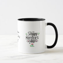 Happy Mother's Day Elegante Frogs Personalisiert