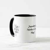 Happy Mother's Day Elegante Frogs Personalisiert Tasse (Vorderseite Links)