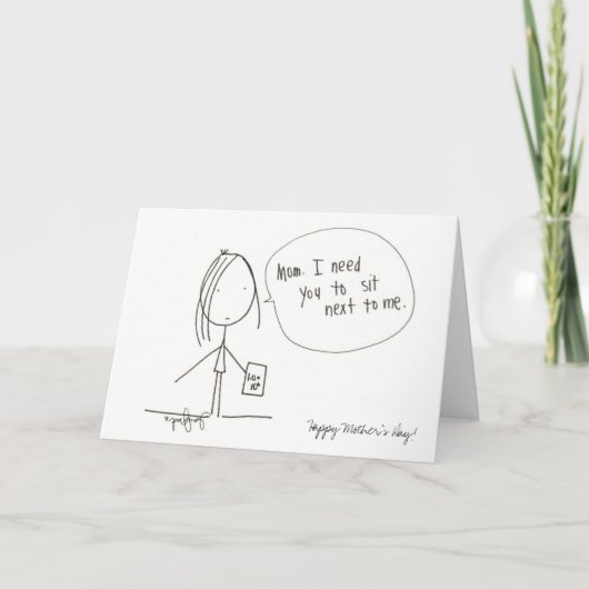 Happy Mother's Day Feiertagskarte (Vorderseite)