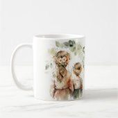 Happy Mother's Day Floral Daughters Tasse (Links)