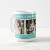 Happy Mother's Day Foto Kaffee Tasse (Vorderseite Links)