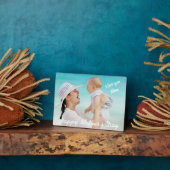 Happy Mother's Day Foto Tabletop Easel Fotoplatte (Seite)