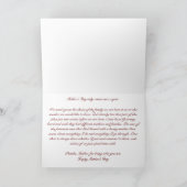 Happy Mother's Day from Daughter Karte (Innenseite)