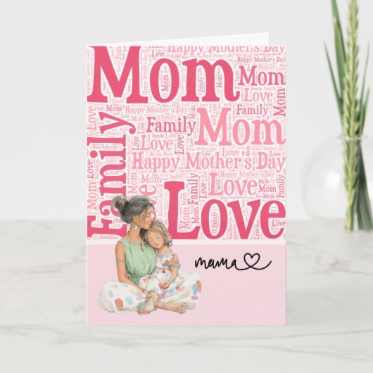 Happy Mother's Day from Husband Karte (Vorderseite)