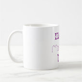 Happy Mother's Day Funny Typografy Tasse (Links)