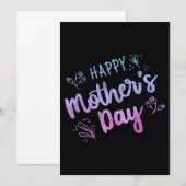 Happy Mother's Day Geschenke Happy Mütter Tag Gesc Feiertagskarte (Vorne/Hinten)