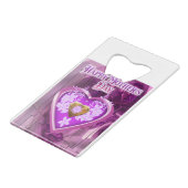 Happy Mothers Day Gift Geldbeutel Flaschenöffner (Rückseite Schrägansicht)