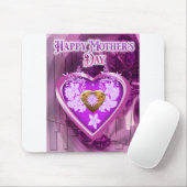 Happy Mothers Day Gift Mousepad (Mit Mouse)