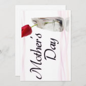 Happy Mother's Day Greeting Card Feiertagskarte (Vorne/Hinten)