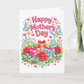 Happy Mother's Day Greeting Card Karte (Vorderseite)