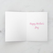 Happy Mother's Day Greeting Card Karte (Innenseite)