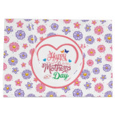 Happy Mothers Day  Große Geschenktüte (Rückseite)