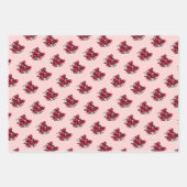 Happy Mother's Day Handlettering Heart Mütter Day Geschenkpapier Set (Vorderseite)