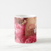 Happy Mother's Day Heart Rose Kaffeetasse (Mittel)
