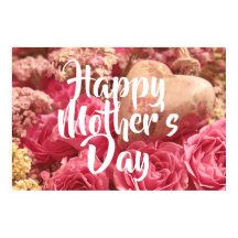 Happy Mother's Day Heart Rose