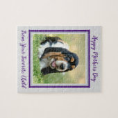 Happy Mothers Day Hund - Cut Favorite Pet Foto Puzzle (Horizontal)