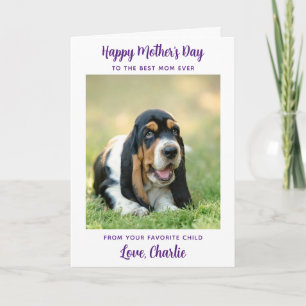 Happy Mother's Day - Hunde Foto Welten Beste Hunde Karte