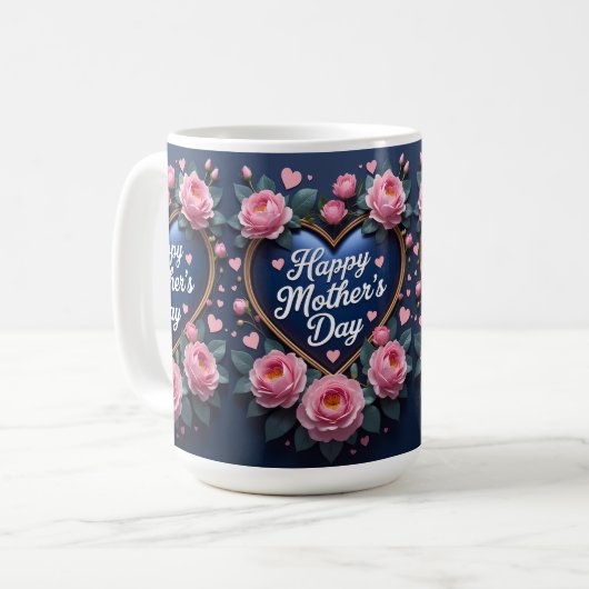 Happy Mother's day Kaffeetasse (Vorderseite Links)