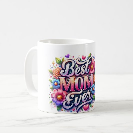 Happy Mother's Day Kaffeetasse (Vorderseite Links)