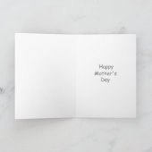 Happy Mother's Day Karte (Innenseite)