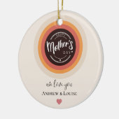Happy Mother's Day Keramik Ornament (Links)