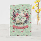 Happy Mother's Day Lieber Schwester Karte (Gelbe Blume)