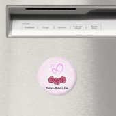 Happy Mother's Day Magnet (In Situ (Geschirrspüler))