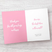 Happy Mother's Day Mama Foto Niedlich Heart Pink Karte