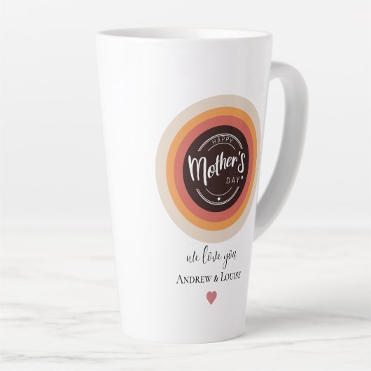 Happy Mother's Day Milchtasse (Rechte Ecke)