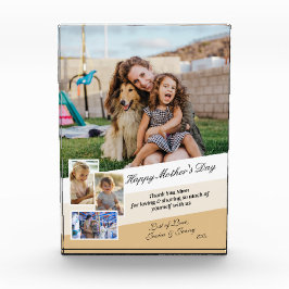 Happy Mothers Day Modern Foto Collage Display