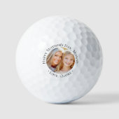 Happy Mother's Day Mommy Foto Golf Balls Golfball (Vorderseite)