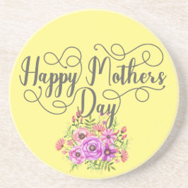 Happy Mothers Day Mother's Day Gift-idea Getränkeuntersetzer