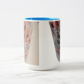 Happy Mothers day mug Zweifarbige Tasse (Mittel)