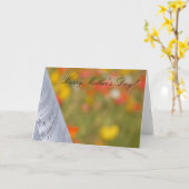 Happy Mother's Day Music Card Karte (Gelbe Blume)