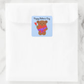 Happy Mother's Day Niedlich Teddy Bären #1 Sticker (Tasche)
